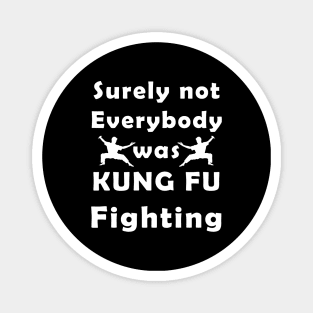 surely not everybody was kung fu fighting Magnet